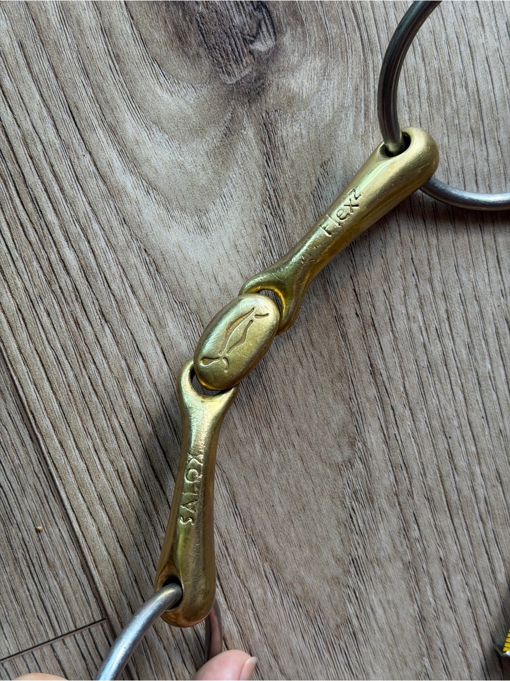 Neue Schule Turtle Top flex Z size M horse snaffle bit